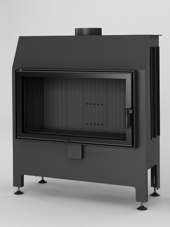 Kolano spalinowe nastawne 45° fi 150 Parkanex Heatro 81 b - Kolano spalinowe nastawne 45° fi 150 Parkanex